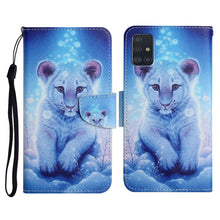 Load image into Gallery viewer, Painted Pattern Horizontal Flip Leather Case with Holder &amp; Card Slot &amp; Wallet, For Samsung Galaxy A50, For Samsung Galaxy A51