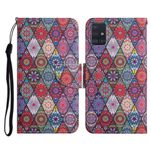 Load image into Gallery viewer, Painted Pattern Horizontal Flip Leather Case with Holder &amp; Card Slot &amp; Wallet, For Samsung Galaxy A50, For Samsung Galaxy A51
