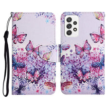 Load image into Gallery viewer, Painted Pattern Horizontal Flip Leather Case with Holder &amp; Card Slot &amp; Wallet, For Samsung Galaxy A52 5G / 4G, For Samsung Galaxy A70