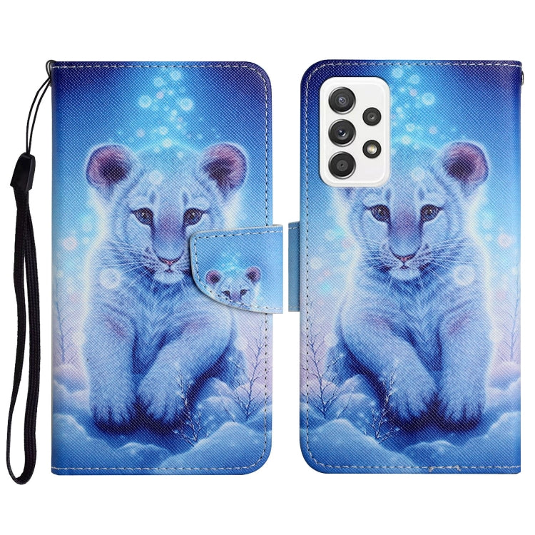 Painted Pattern Horizontal Flip Leather Case with Holder & Card Slot & Wallet, For Samsung Galaxy A52 5G / 4G, For Samsung Galaxy A70