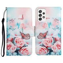 Load image into Gallery viewer, Painted Pattern Horizontal Flip Leather Case with Holder &amp; Card Slot &amp; Wallet, For Samsung Galaxy A52 5G / 4G, For Samsung Galaxy A70