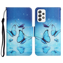 Load image into Gallery viewer, Painted Pattern Horizontal Flip Leather Case with Holder &amp; Card Slot &amp; Wallet, For Samsung Galaxy A52 5G / 4G, For Samsung Galaxy A70