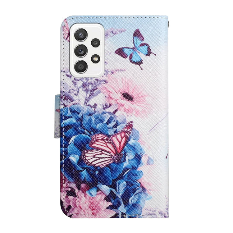 Painted Pattern Horizontal Flip Leather Case with Holder & Card Slot & Wallet, For Samsung Galaxy A52 5G / 4G, For Samsung Galaxy A70