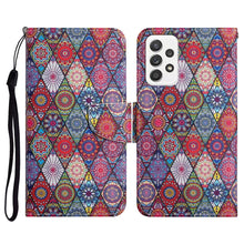 Load image into Gallery viewer, Painted Pattern Horizontal Flip Leather Case with Holder &amp; Card Slot &amp; Wallet, For Samsung Galaxy A52 5G / 4G, For Samsung Galaxy A70