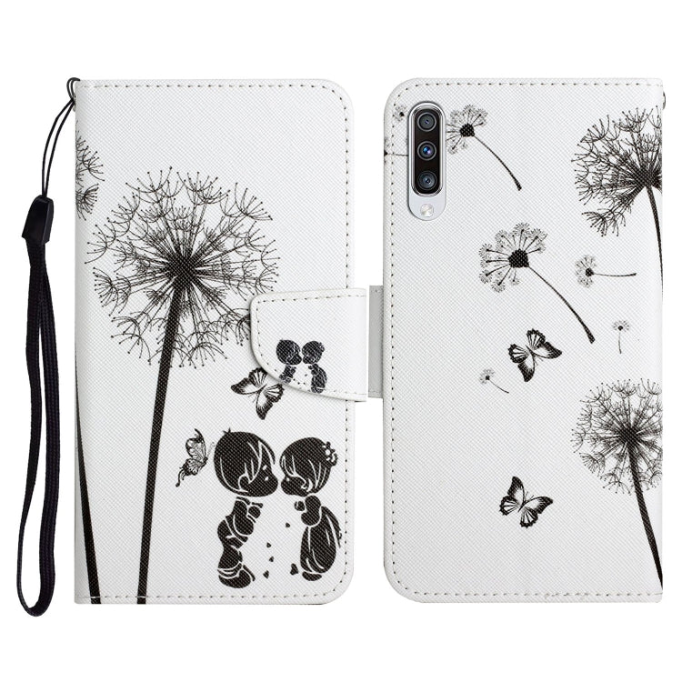 Painted Pattern Horizontal Flip Leather Case with Holder & Card Slot & Wallet, For Samsung Galaxy A52 5G / 4G, For Samsung Galaxy A70