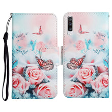Load image into Gallery viewer, Painted Pattern Horizontal Flip Leather Case with Holder &amp; Card Slot &amp; Wallet, For Samsung Galaxy A52 5G / 4G, For Samsung Galaxy A70