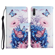 Load image into Gallery viewer, Painted Pattern Horizontal Flip Leather Case with Holder &amp; Card Slot &amp; Wallet, For Samsung Galaxy A52 5G / 4G, For Samsung Galaxy A70