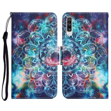 Load image into Gallery viewer, Painted Pattern Horizontal Flip Leather Case with Holder &amp; Card Slot &amp; Wallet, For Samsung Galaxy A52 5G / 4G, For Samsung Galaxy A70