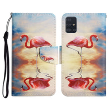 Load image into Gallery viewer, Painted Pattern Horizontal Flip Leather Case with Holder &amp; Card Slot &amp; Wallet, For Samsung Galaxy A71, For Samsung Galaxy A72 5G / 4G