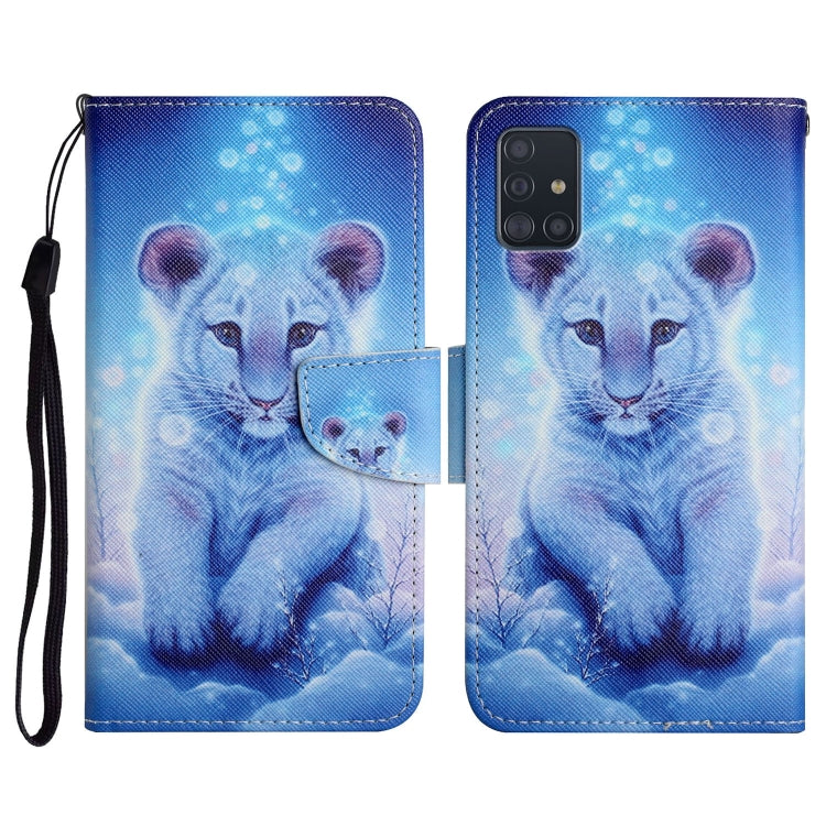 Painted Pattern Horizontal Flip Leather Case with Holder & Card Slot & Wallet, For Samsung Galaxy A71, For Samsung Galaxy A72 5G / 4G