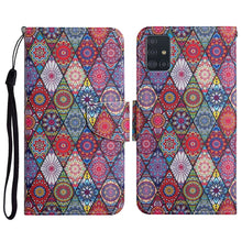 Load image into Gallery viewer, Painted Pattern Horizontal Flip Leather Case with Holder &amp; Card Slot &amp; Wallet, For Samsung Galaxy A71, For Samsung Galaxy A72 5G / 4G