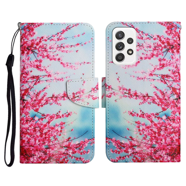 Painted Pattern Horizontal Flip Leather Case with Holder & Card Slot & Wallet, For Samsung Galaxy A71, For Samsung Galaxy A72 5G / 4G