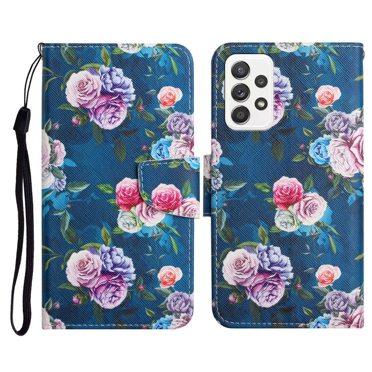 Painted Pattern Horizontal Flip Leather Case with Holder & Card Slot & Wallet, For Samsung Galaxy A71, For Samsung Galaxy A72 5G / 4G