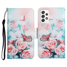 Load image into Gallery viewer, Painted Pattern Horizontal Flip Leather Case with Holder &amp; Card Slot &amp; Wallet, For Samsung Galaxy A71, For Samsung Galaxy A72 5G / 4G