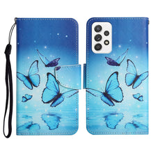 Load image into Gallery viewer, Painted Pattern Horizontal Flip Leather Case with Holder &amp; Card Slot &amp; Wallet, For Samsung Galaxy A71, For Samsung Galaxy A72 5G / 4G