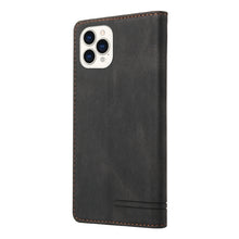 Load image into Gallery viewer, Skin Feel Anti-theft Brush Horizontal Flip Leather Case with Holder &amp; Card Slots &amp; Wallet, For iPhone 13 Pro Max, For iPhone 13 Pro, For iPhone 13, For iPhone 13 mini, For iPhone 12 Pro Max, For iPhone 12 / 12 Pro, For iPhone 12 mini                   ...