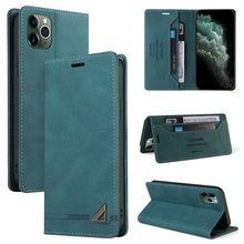 Load image into Gallery viewer, Skin Feel Anti-theft Brush Horizontal Flip Leather Case with Holder &amp; Card Slots &amp; Wallet, For iPhone 13 Pro Max, For iPhone 13 Pro, For iPhone 13, For iPhone 13 mini, For iPhone 12 Pro Max, For iPhone 12 / 12 Pro, For iPhone 12 mini                   ...