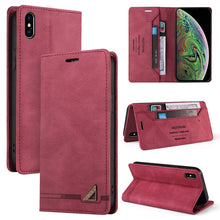 Load image into Gallery viewer, Skin Feel Anti-theft Brush Horizontal Flip Leather Case with Holder &amp; Card Slots &amp; Wallet, For iPhone 13 Pro Max, For iPhone 13 Pro, For iPhone 13, For iPhone 13 mini, For iPhone 12 Pro Max, For iPhone 12 / 12 Pro, For iPhone 12 mini                   ...