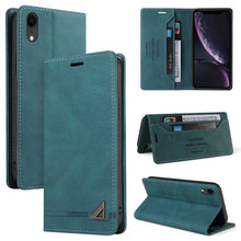 Load image into Gallery viewer, Skin Feel Anti-theft Brush Horizontal Flip Leather Case with Holder &amp; Card Slots &amp; Wallet, For iPhone 13 Pro Max, For iPhone 13 Pro, For iPhone 13, For iPhone 13 mini, For iPhone 12 Pro Max, For iPhone 12 / 12 Pro, For iPhone 12 mini                   ...