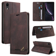 Load image into Gallery viewer, Skin Feel Anti-theft Brush Horizontal Flip Leather Case with Holder &amp; Card Slots &amp; Wallet, For iPhone 13 Pro Max, For iPhone 13 Pro, For iPhone 13, For iPhone 13 mini, For iPhone 12 Pro Max, For iPhone 12 / 12 Pro, For iPhone 12 mini                   ...