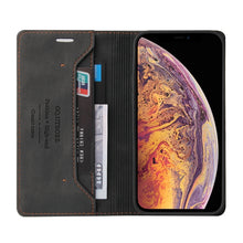Load image into Gallery viewer, Skin Feel Anti-theft Brush Horizontal Flip Leather Case with Holder &amp; Card Slots &amp; Wallet, For iPhone X / XS, For iPhone SE 2022 / SE 2020 / 8 / 7, For iPhone 8 Plus &amp; 7 Plus