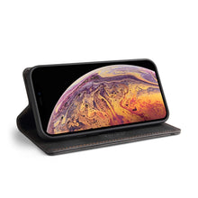 Load image into Gallery viewer, Skin Feel Anti-theft Brush Horizontal Flip Leather Case with Holder &amp; Card Slots &amp; Wallet, For iPhone X / XS, For iPhone SE 2022 / SE 2020 / 8 / 7, For iPhone 8 Plus &amp; 7 Plus