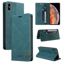 Load image into Gallery viewer, Skin Feel Anti-theft Brush Horizontal Flip Leather Case with Holder &amp; Card Slots &amp; Wallet, For iPhone X / XS, For iPhone SE 2022 / SE 2020 / 8 / 7, For iPhone 8 Plus &amp; 7 Plus