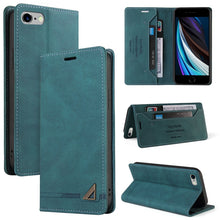 Load image into Gallery viewer, Skin Feel Anti-theft Brush Horizontal Flip Leather Case with Holder &amp; Card Slots &amp; Wallet, For iPhone X / XS, For iPhone SE 2022 / SE 2020 / 8 / 7, For iPhone 8 Plus &amp; 7 Plus