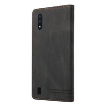 Load image into Gallery viewer, Skin Feel Anti-theft Brush Horizontal Flip Leather Case with Holder &amp; Card Slots &amp; Wallet, For Samsung Galaxy A01, For Samsung Galaxy A02, For Samsung Galaxy A02s EU Edition, For Samsung Galaxy A03s 164mm, For Samsung Galaxy A10, For Samsung Galaxy A10...