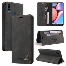 Load image into Gallery viewer, Skin Feel Anti-theft Brush Horizontal Flip Leather Case with Holder &amp; Card Slots &amp; Wallet, For Samsung Galaxy A01, For Samsung Galaxy A02, For Samsung Galaxy A02s EU Edition, For Samsung Galaxy A03s 164mm, For Samsung Galaxy A10, For Samsung Galaxy A10...
