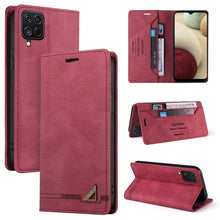 Load image into Gallery viewer, Skin Feel Anti-theft Brush Horizontal Flip Leather Case with Holder &amp; Card Slots &amp; Wallet, For Samsung Galaxy A01, For Samsung Galaxy A02, For Samsung Galaxy A02s EU Edition, For Samsung Galaxy A03s 164mm, For Samsung Galaxy A10, For Samsung Galaxy A10...