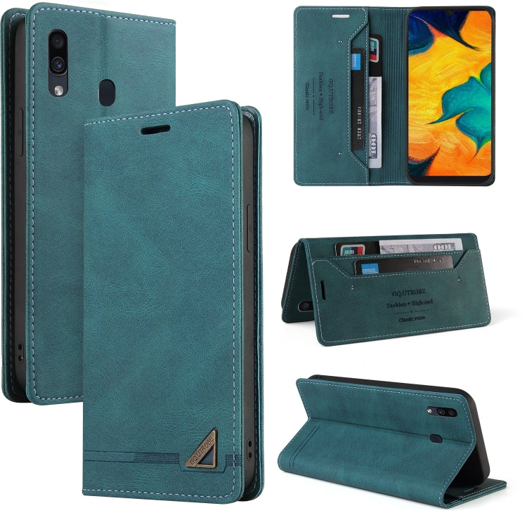 Skin Feel Anti-theft Brush Horizontal Flip Leather Case with Holder & Card Slots & Wallet, For Samsung Galaxy A01, For Samsung Galaxy A02, For Samsung Galaxy A02s EU Edition, For Samsung Galaxy A03s 164mm, For Samsung Galaxy A10, For Samsung Galaxy A10...