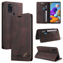 Load image into Gallery viewer, Skin Feel Anti-theft Brush Horizontal Flip Leather Case with Holder &amp; Card Slots &amp; Wallet, For Samsung Galaxy A01, For Samsung Galaxy A02, For Samsung Galaxy A02s EU Edition, For Samsung Galaxy A03s 164mm, For Samsung Galaxy A10, For Samsung Galaxy A10...