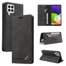 Load image into Gallery viewer, Skin Feel Anti-theft Brush Horizontal Flip Leather Case with Holder &amp; Card Slots &amp; Wallet, For Samsung Galaxy A22 5G, For Samsung Galaxy A22 4G, For Samsung Galaxy A31, For Samsung Galaxy A32 4G, For Samsung Galaxy A32 5G, For Samsung Galaxy A40       ...