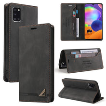 Load image into Gallery viewer, Skin Feel Anti-theft Brush Horizontal Flip Leather Case with Holder &amp; Card Slots &amp; Wallet, For Samsung Galaxy A22 5G, For Samsung Galaxy A22 4G, For Samsung Galaxy A31, For Samsung Galaxy A32 4G, For Samsung Galaxy A32 5G, For Samsung Galaxy A40       ...