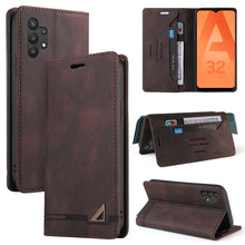 Load image into Gallery viewer, Skin Feel Anti-theft Brush Horizontal Flip Leather Case with Holder &amp; Card Slots &amp; Wallet, For Samsung Galaxy A22 5G, For Samsung Galaxy A22 4G, For Samsung Galaxy A31, For Samsung Galaxy A32 4G, For Samsung Galaxy A32 5G, For Samsung Galaxy A40       ...