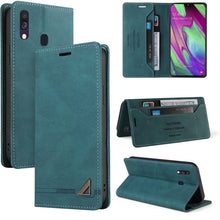 Load image into Gallery viewer, Skin Feel Anti-theft Brush Horizontal Flip Leather Case with Holder &amp; Card Slots &amp; Wallet, For Samsung Galaxy A22 5G, For Samsung Galaxy A22 4G, For Samsung Galaxy A31, For Samsung Galaxy A32 4G, For Samsung Galaxy A32 5G, For Samsung Galaxy A40       ...