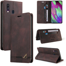 Load image into Gallery viewer, Skin Feel Anti-theft Brush Horizontal Flip Leather Case with Holder &amp; Card Slots &amp; Wallet, For Samsung Galaxy A22 5G, For Samsung Galaxy A22 4G, For Samsung Galaxy A31, For Samsung Galaxy A32 4G, For Samsung Galaxy A32 5G, For Samsung Galaxy A40       ...