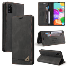 Load image into Gallery viewer, Skin Feel Anti-theft Brush Horizontal Flip Leather Case with Holder &amp; Card Slots &amp; Wallet, For Samsung Galaxy A22 5G, For Samsung Galaxy A22 4G, For Samsung Galaxy A31, For Samsung Galaxy A32 4G, For Samsung Galaxy A32 5G, For Samsung Galaxy A40       ...