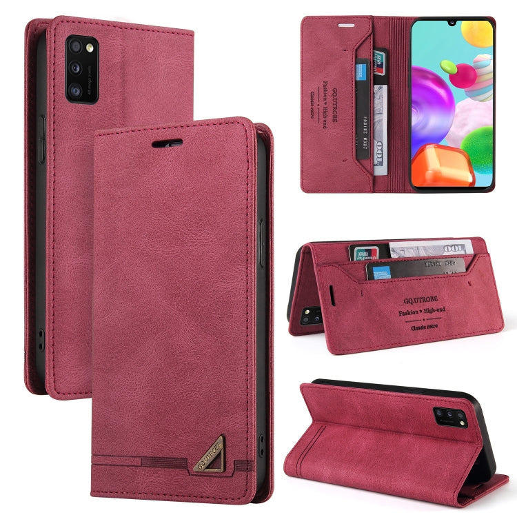 Skin Feel Anti-theft Brush Horizontal Flip Leather Case with Holder & Card Slots & Wallet, For Samsung Galaxy A22 5G, For Samsung Galaxy A22 4G, For Samsung Galaxy A31, For Samsung Galaxy A32 4G, For Samsung Galaxy A32 5G, For Samsung Galaxy A40       ...