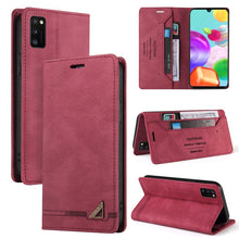 Load image into Gallery viewer, Skin Feel Anti-theft Brush Horizontal Flip Leather Case with Holder &amp; Card Slots &amp; Wallet, For Samsung Galaxy A22 5G, For Samsung Galaxy A22 4G, For Samsung Galaxy A31, For Samsung Galaxy A32 4G, For Samsung Galaxy A32 5G, For Samsung Galaxy A40       ...