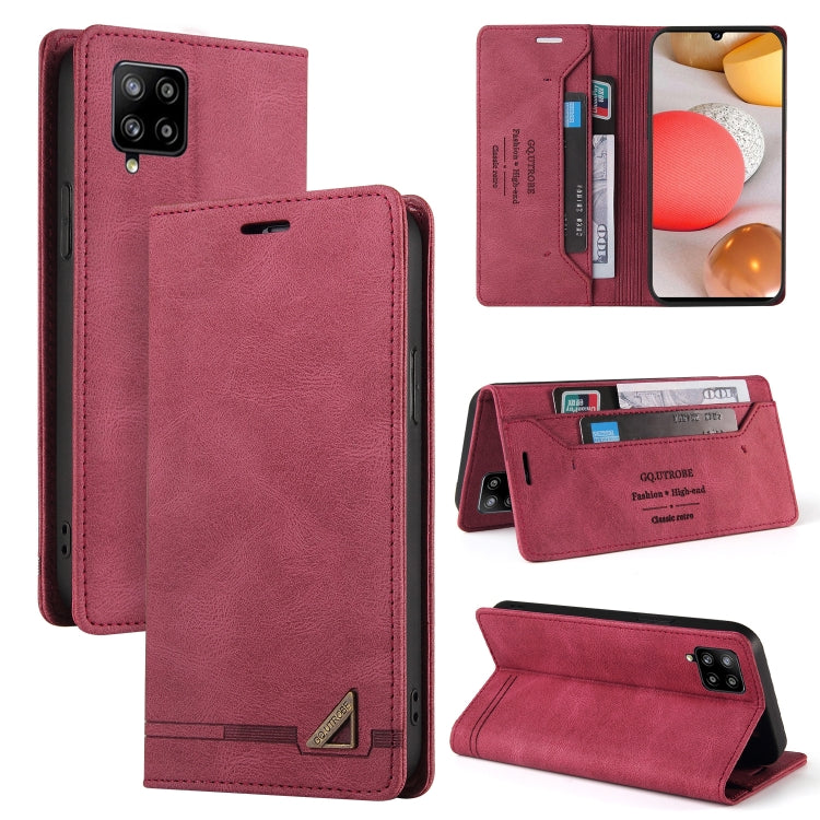 Skin Feel Anti-theft Brush Horizontal Flip Leather Case with Holder & Card Slots & Wallet, For Samsung Galaxy A22 5G, For Samsung Galaxy A22 4G, For Samsung Galaxy A31, For Samsung Galaxy A32 4G, For Samsung Galaxy A32 5G, For Samsung Galaxy A40       ...