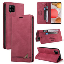 Load image into Gallery viewer, Skin Feel Anti-theft Brush Horizontal Flip Leather Case with Holder &amp; Card Slots &amp; Wallet, For Samsung Galaxy A22 5G, For Samsung Galaxy A22 4G, For Samsung Galaxy A31, For Samsung Galaxy A32 4G, For Samsung Galaxy A32 5G, For Samsung Galaxy A40       ...