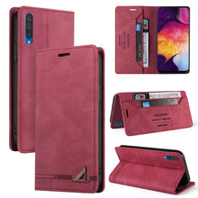 Load image into Gallery viewer, Skin Feel Anti-theft Brush Horizontal Flip Leather Case with Holder &amp; Card Slots &amp; Wallet, For Samsung Galaxy A22 5G, For Samsung Galaxy A22 4G, For Samsung Galaxy A31, For Samsung Galaxy A32 4G, For Samsung Galaxy A32 5G, For Samsung Galaxy A40       ...