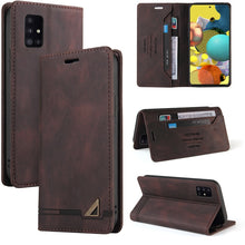 Load image into Gallery viewer, Skin Feel Anti-theft Brush Horizontal Flip Leather Case with Holder &amp; Card Slots &amp; Wallet, For Samsung Galaxy A22 5G, For Samsung Galaxy A22 4G, For Samsung Galaxy A31, For Samsung Galaxy A32 4G, For Samsung Galaxy A32 5G, For Samsung Galaxy A40       ...