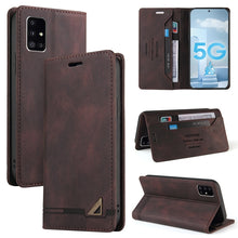 Load image into Gallery viewer, Skin Feel Anti-theft Brush Horizontal Flip Leather Case with Holder &amp; Card Slots &amp; Wallet, For Samsung Galaxy A22 5G, For Samsung Galaxy A22 4G, For Samsung Galaxy A31, For Samsung Galaxy A32 4G, For Samsung Galaxy A32 5G, For Samsung Galaxy A40       ...
