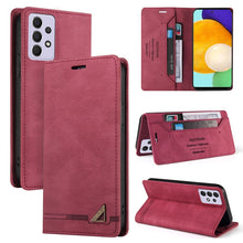 Load image into Gallery viewer, Skin Feel Anti-theft Brush Horizontal Flip Leather Case with Holder &amp; Card Slots &amp; Wallet, For Samsung Galaxy A22 5G, For Samsung Galaxy A22 4G, For Samsung Galaxy A31, For Samsung Galaxy A32 4G, For Samsung Galaxy A32 5G, For Samsung Galaxy A40       ...
