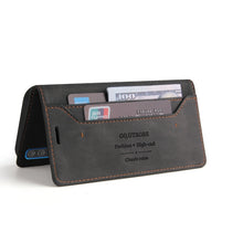 Load image into Gallery viewer, Skin Feel Anti-theft Brush Horizontal Flip Leather Case with Holder &amp; Card Slots &amp; Wallet, For Samsung Galaxy A70