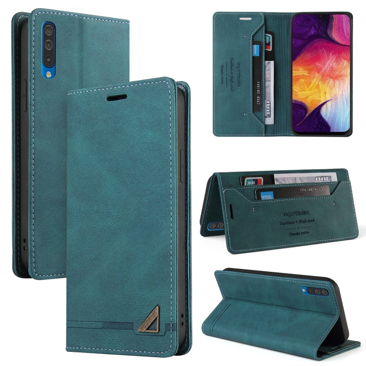 Skin Feel Anti-theft Brush Horizontal Flip Leather Case with Holder & Card Slots & Wallet, For Samsung Galaxy A70