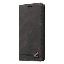 Load image into Gallery viewer, For Samsung Galaxy A03s 166mm Skin Feel Anti-theft Brush Horizontal Flip Leather Case with Holder &amp; Card Slots &amp; Wallet(Brown), For Samsung Galaxy A03s 166mm